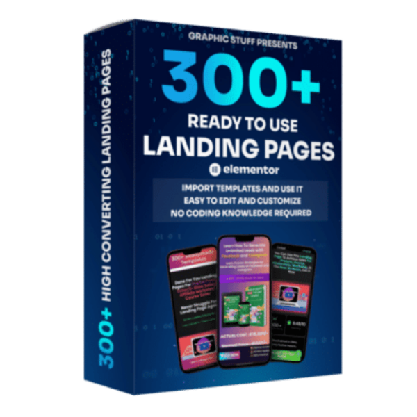 300+ Landing pages Bundle